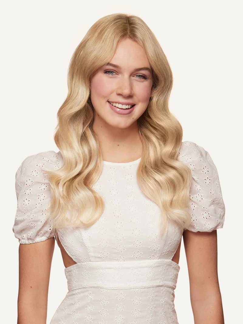 16" Blonde Balayage Halo® Hair Extensions (140g)