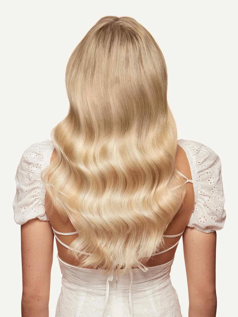 16" Blonde Balayage Halo® Hair Extensions (140g)