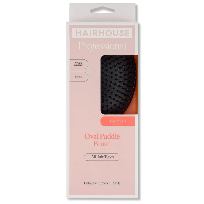 Oval Paddle Brush - Nylon Large