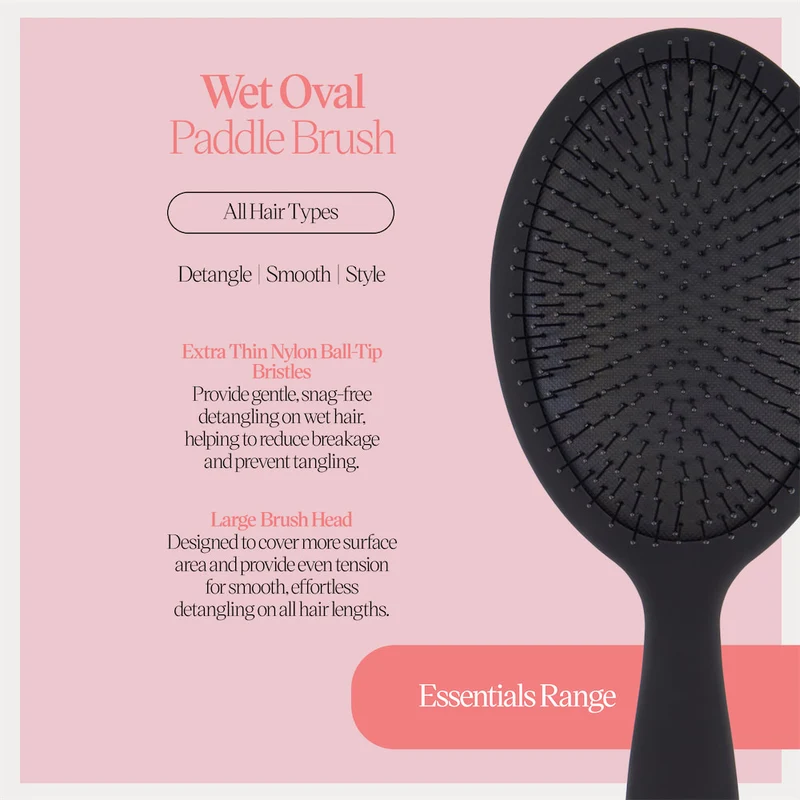 Wet Oval Paddle Brush - Large
