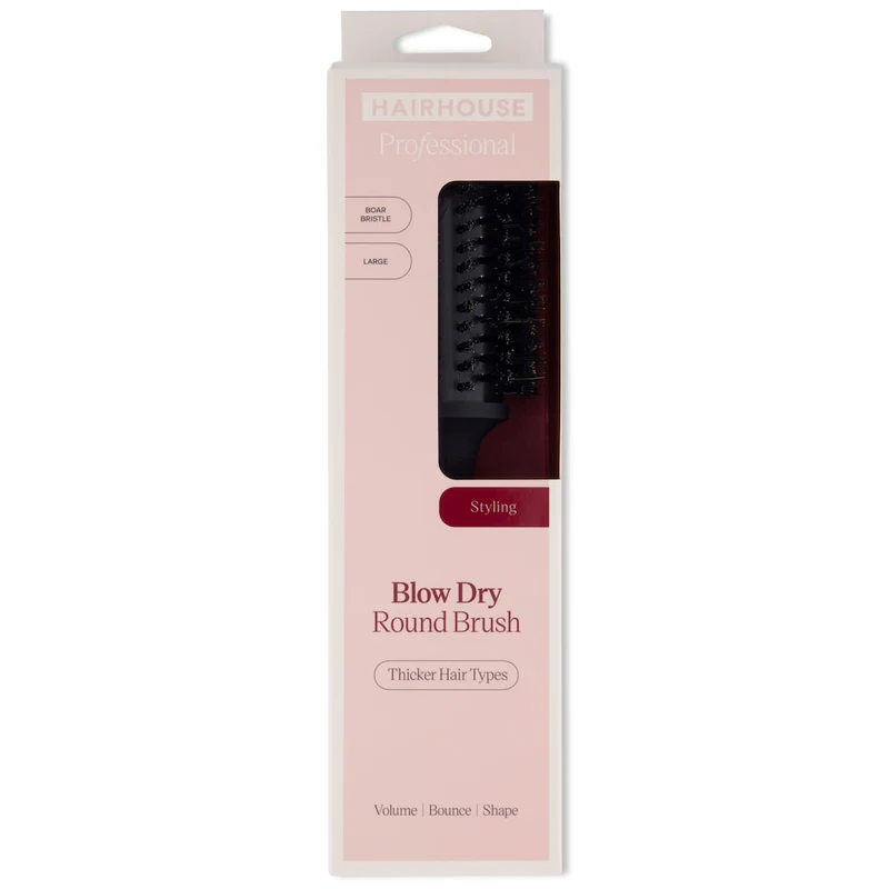 Blow Dry Round Brush - Boar Large