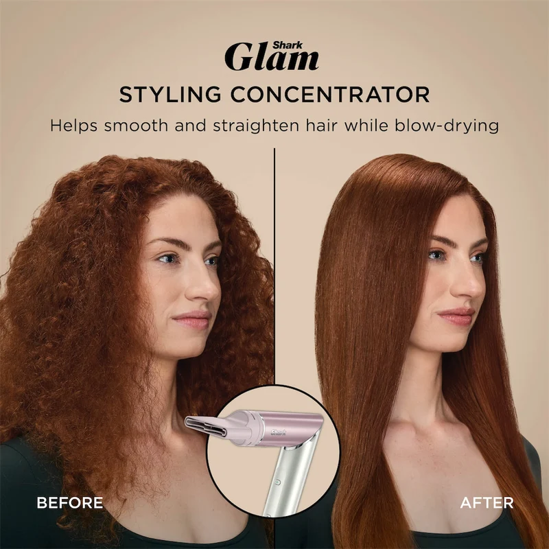 Glam Ceramic & Air Styling & Drying System - Soft Pink