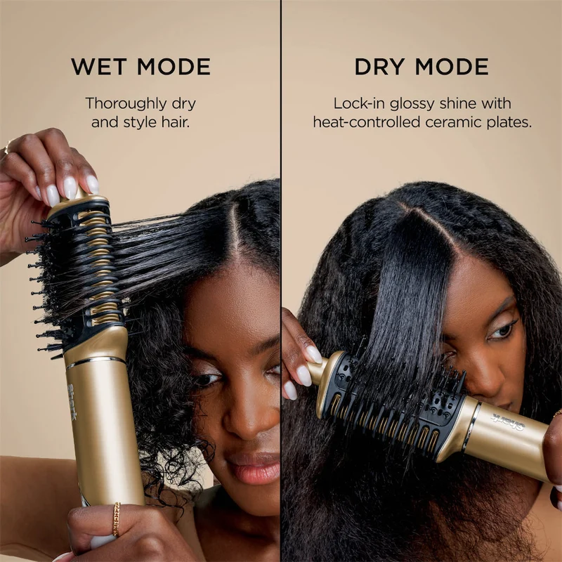 Glam Ceramic & Air Styling & Drying System - Soft Gold