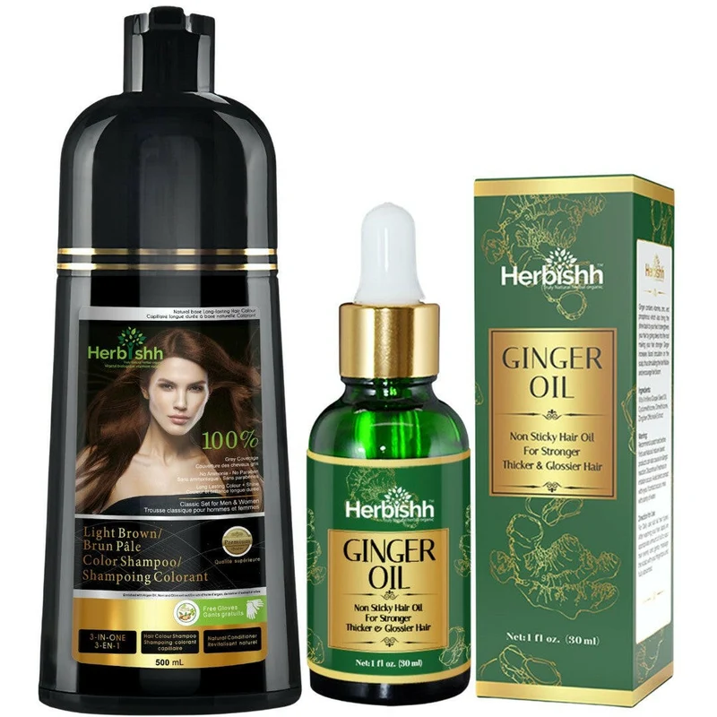 AS-KAUFEN Sie 1 Farbshampoo und ERHALTEN Sie 1 Ingweröl gratis – Herbishh