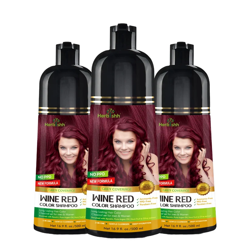 Beim Kauf von 3 PPD-freien Colorationsshampoos erhalten Sie 2 Haarmasken gratis dazu.