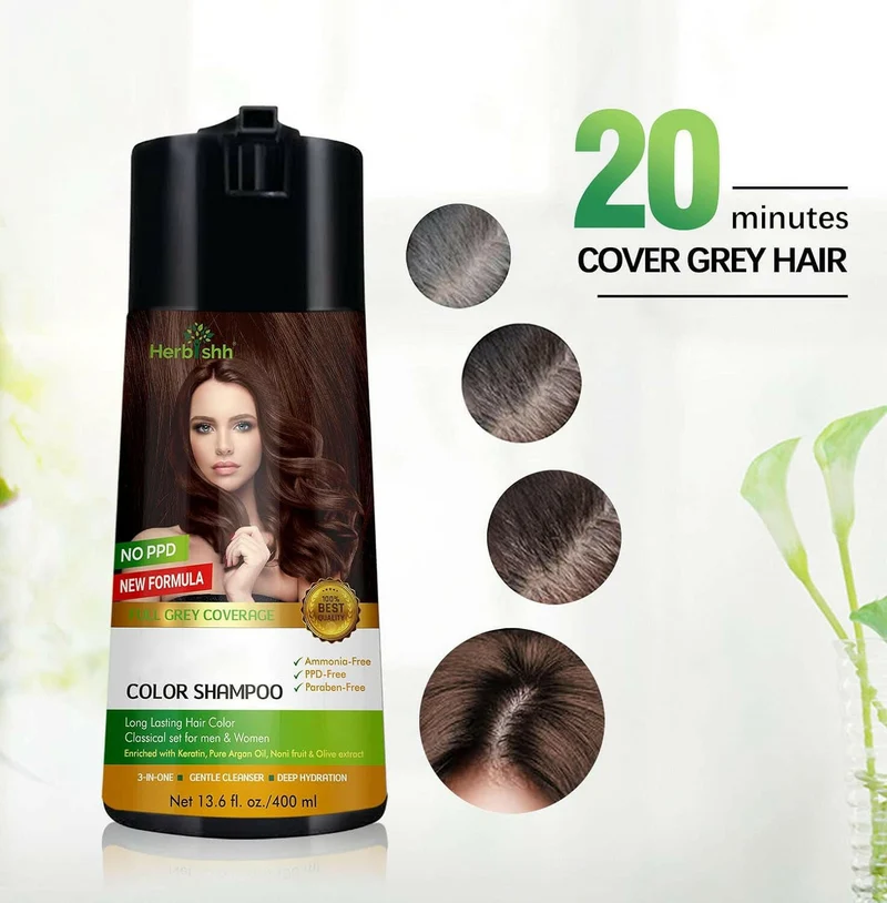Beim Kauf von 3 PPD-freien Colorationsshampoos erhalten Sie 2 Haarmasken gratis dazu.