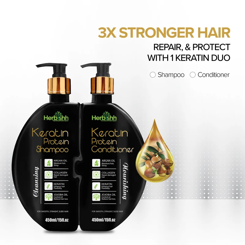 Keratin-Shampoo & Conditioner-Duo