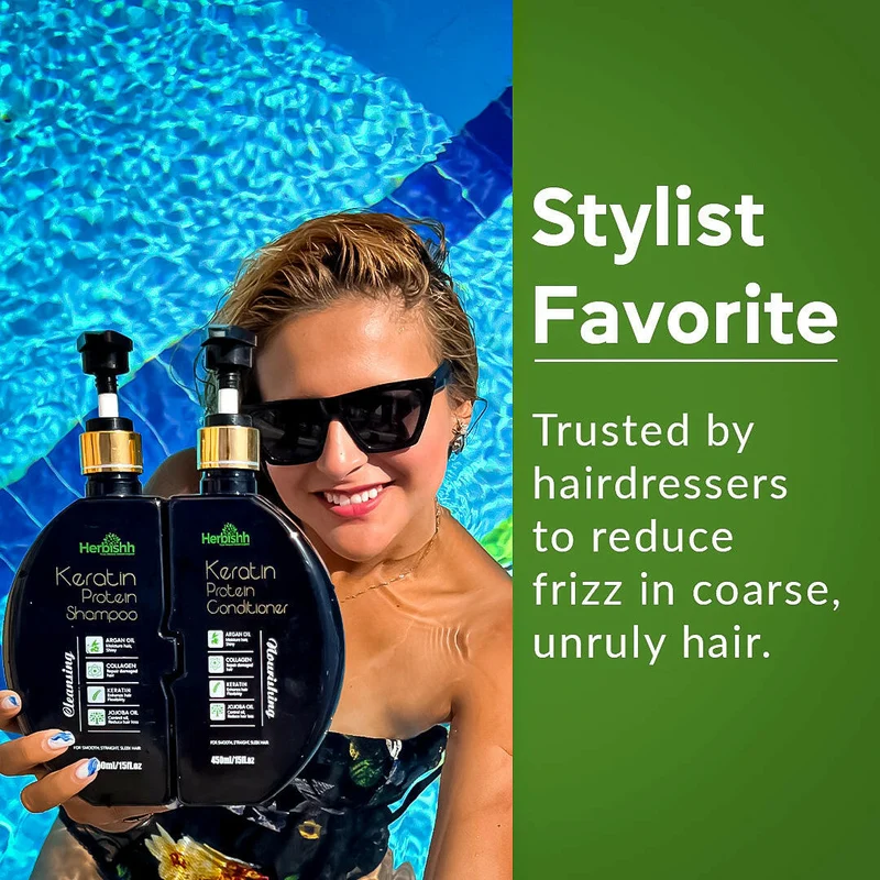 Keratin-Shampoo & Conditioner-Duo