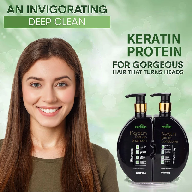 Keratin-Shampoo & Conditioner-Duo