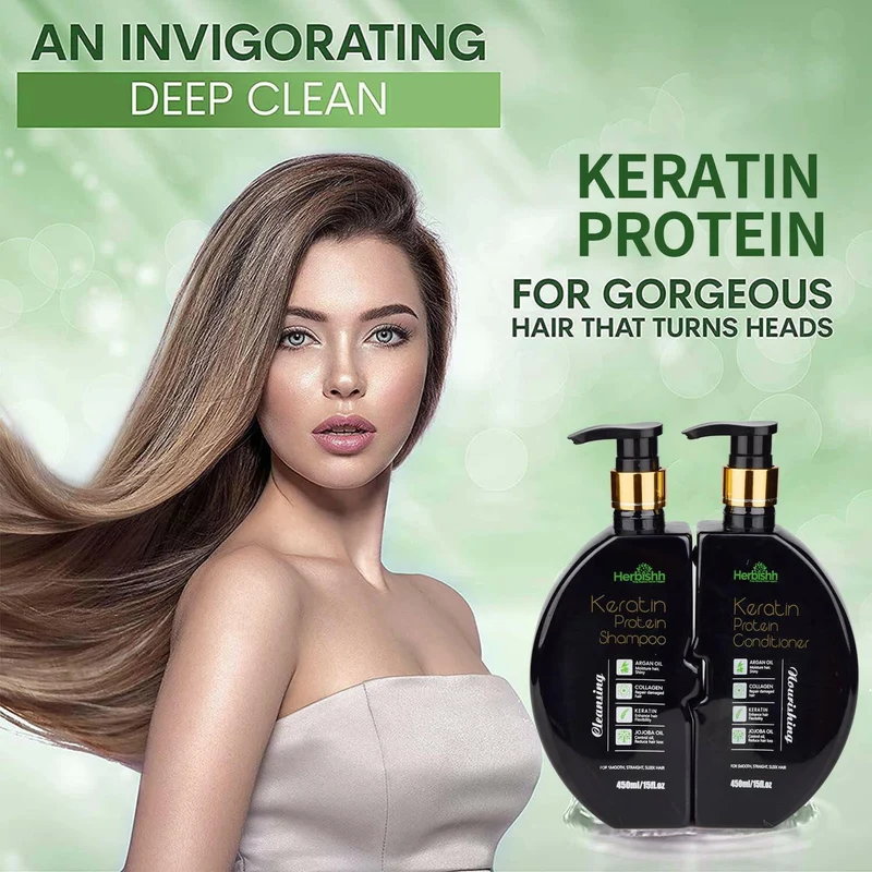 Keratin-Shampoo & Conditioner-Duo