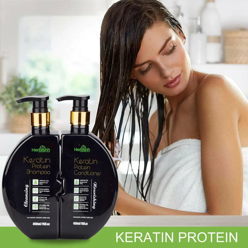 Keratin-Shampoo & Conditioner-Duo
