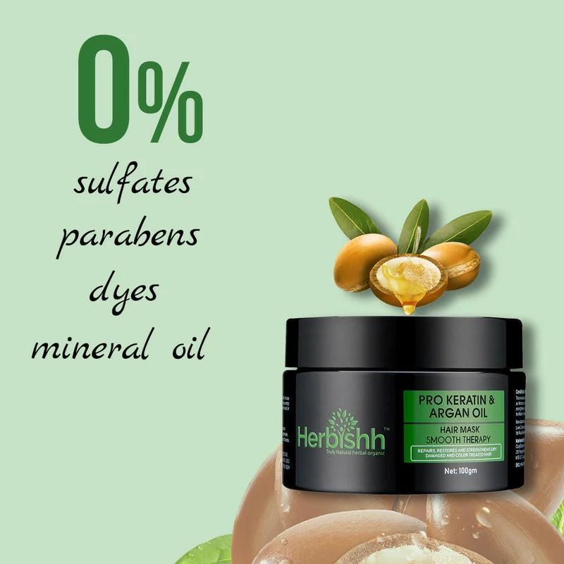 Kaufen Sie 3 Argan-Haarmasken und erhalten Sie 3 Haaröle GRATIS – Herbishh