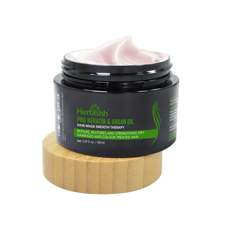 Pro-Keratin & Argan Haarmaske – 2er-Pack