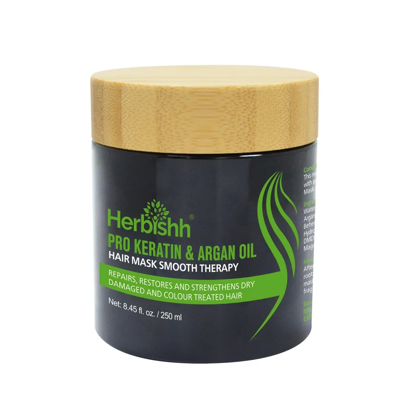 Pro-Keratin & Argan Haarmaske – 2er-Pack