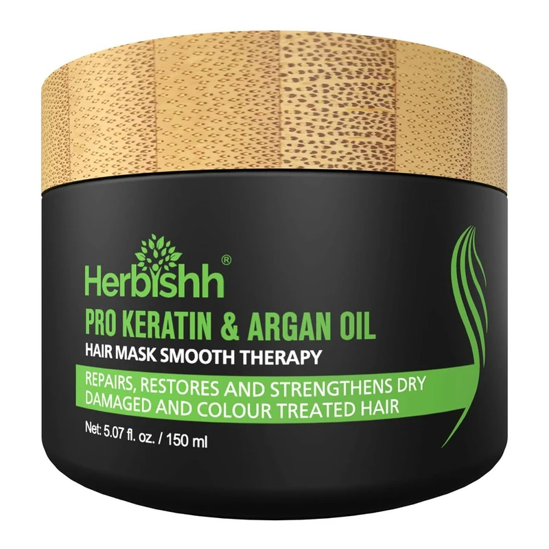Pro Keratin Argan Haarmaske – Herbishh
