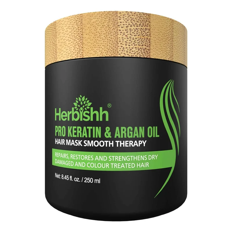 Pro Keratin Argan Haarmaske – Herbishh