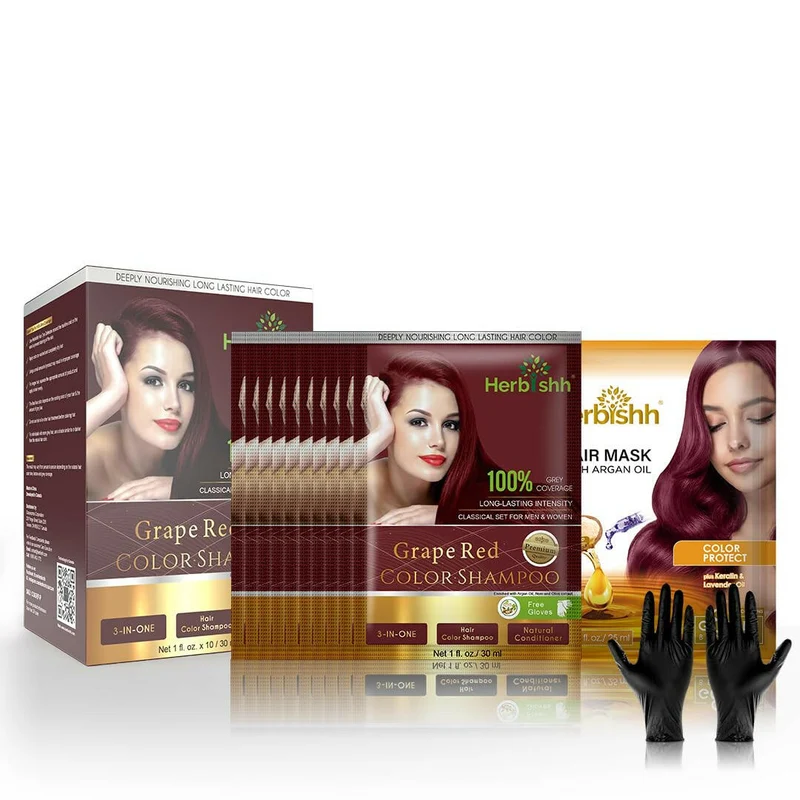 Farbshampoo-Beutel in Reisegröße – Herbishh