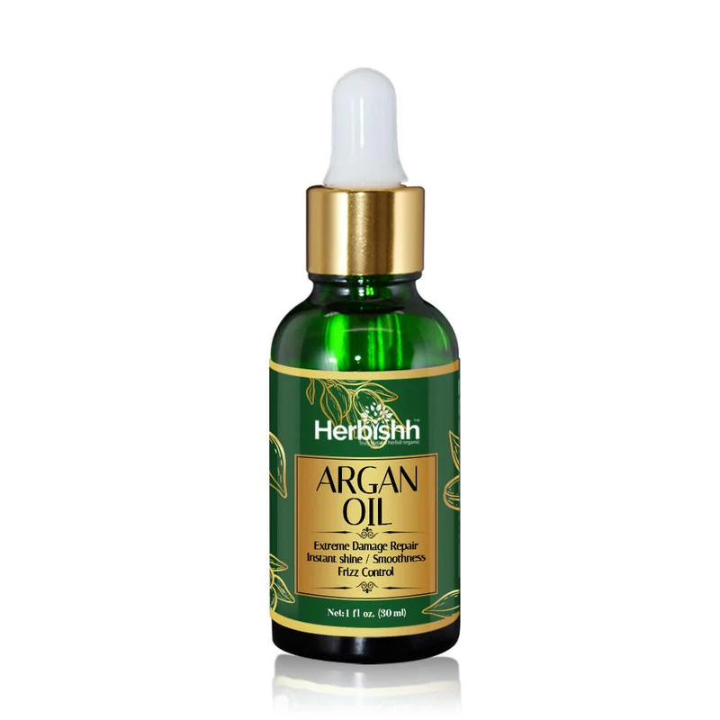 Haarpflegeset – 1 Haarfarbenshampoo & 4 Arganöl-Serum-Kombination