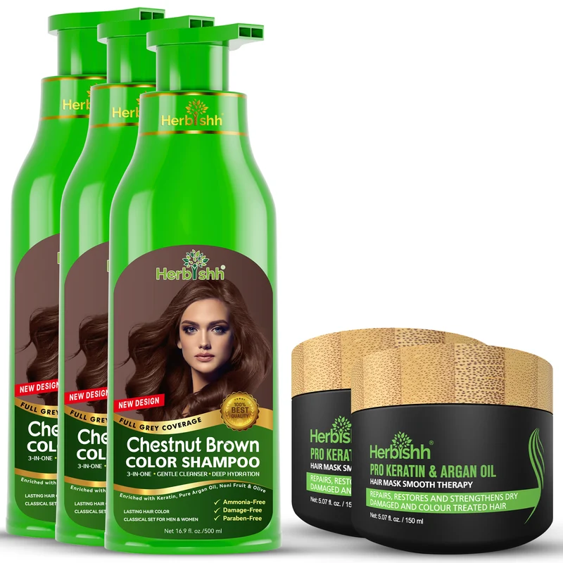Beim Kauf von 3 Farbshampoos erhalten Sie 2 Haarmaske gratis dazu.