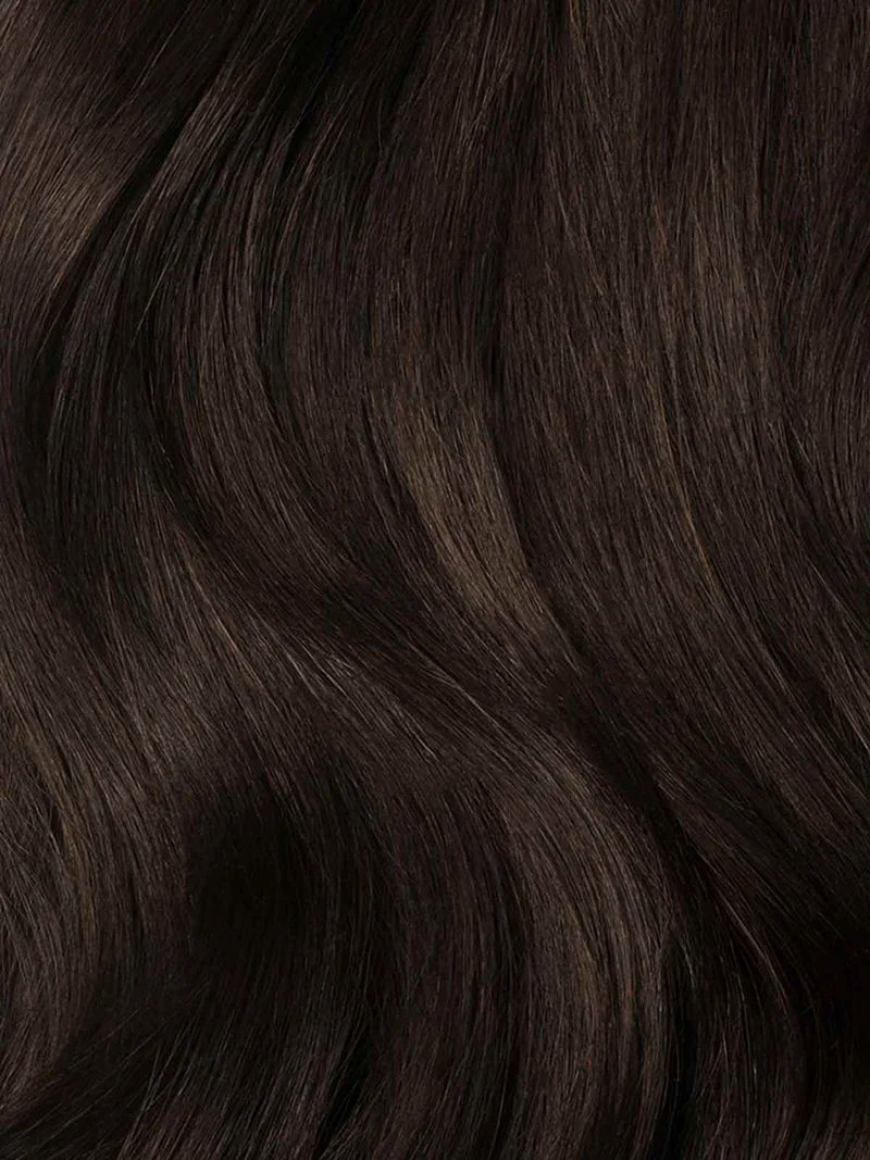 16" Dark Brown Halo® Hair Extensions (140g)