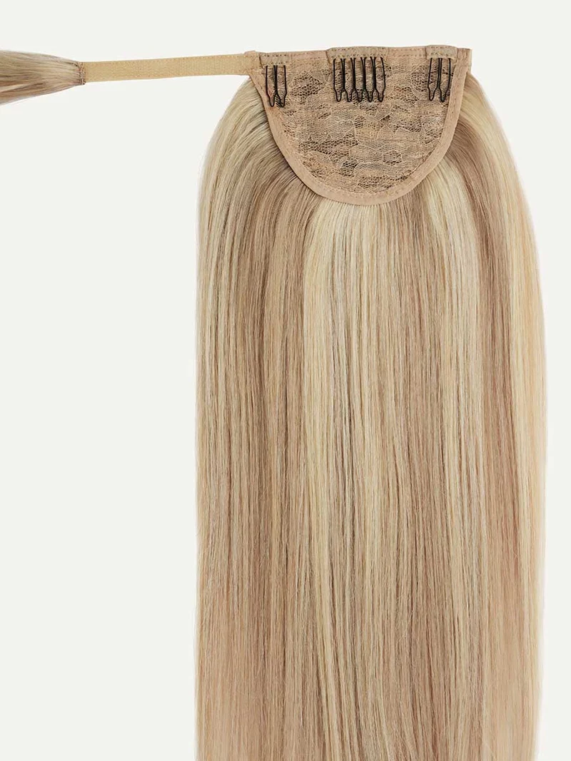 16" Dimensional Beige Blonde Ponytail Extension (100g)