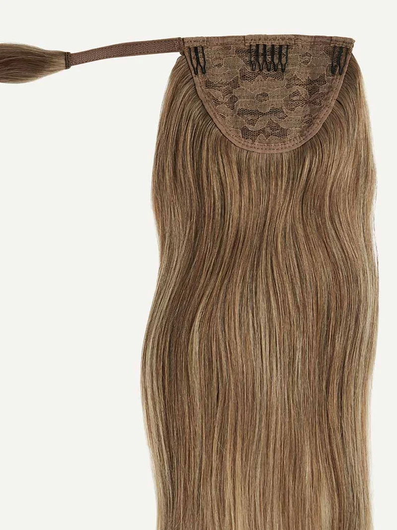 16" Bronde Balayage Ponytail Extension (100g)
