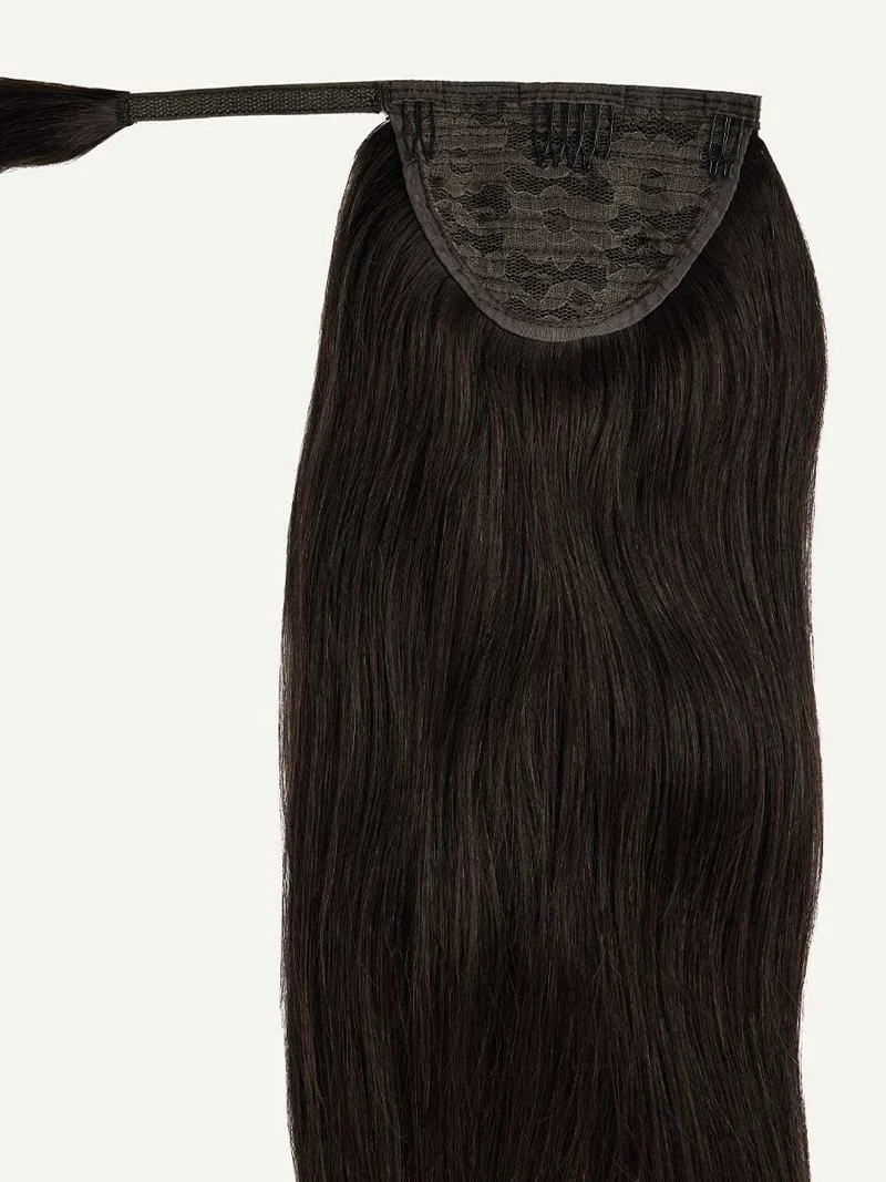 20" Mocha Brown Ponytail Extension (120g)