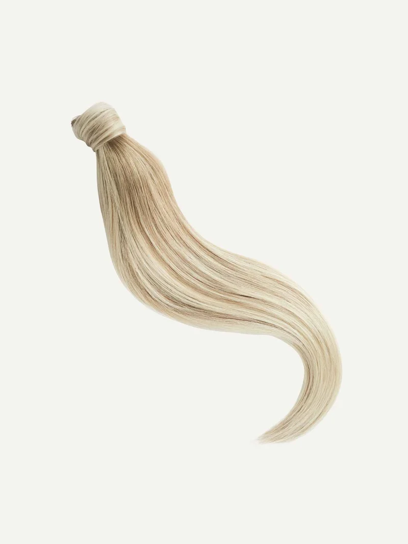 20" Beige Blonde Balayage Ponytail Extension (120g)
