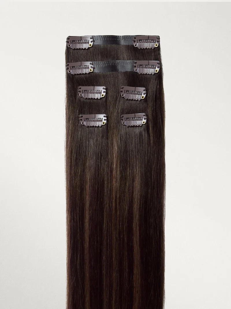 12" Dimensional Rooted Honey Espresso Thinning Hair Fill-Ins (50g)