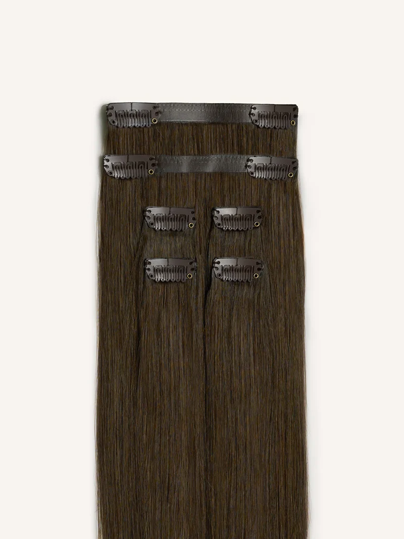 20" Medium Natural Brown Thinning Hair Fill-Ins (95g)
