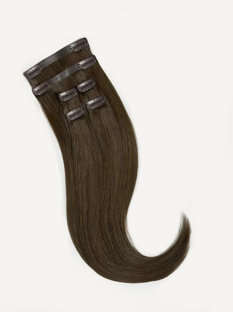 20" Medium Natural Brown Thinning Hair Fill-Ins (95g)