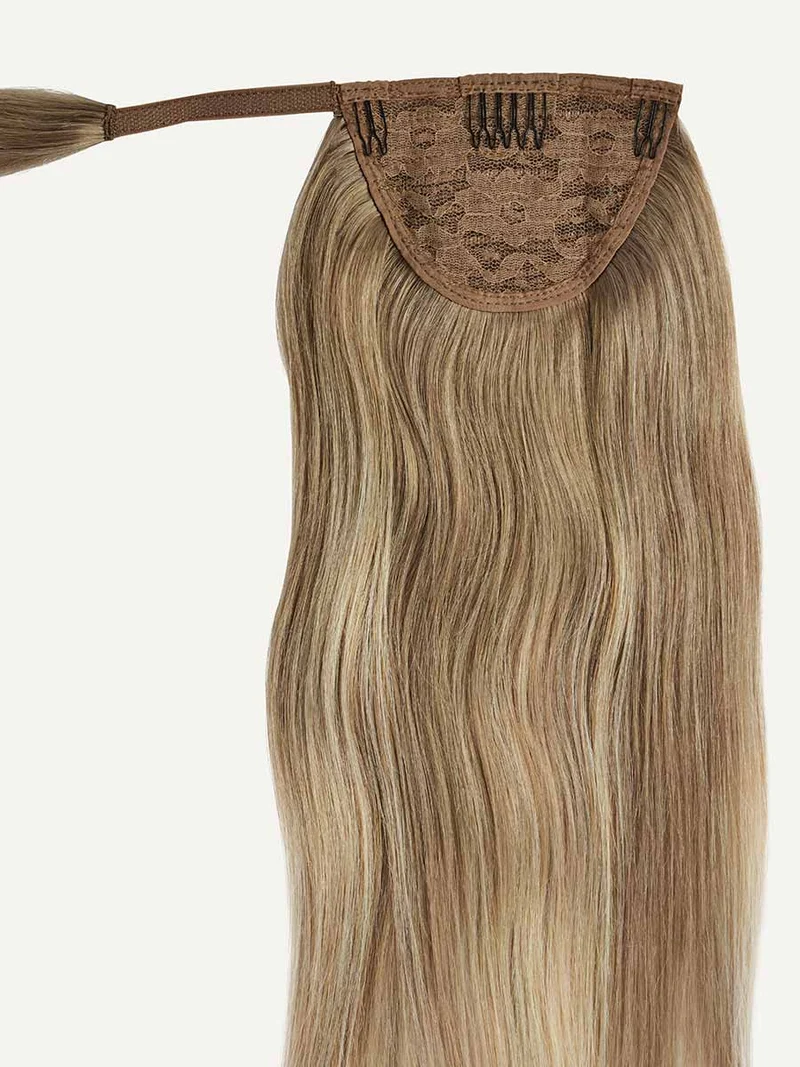 20" Natural Blonde Balayage Ponytail Extension (120g)