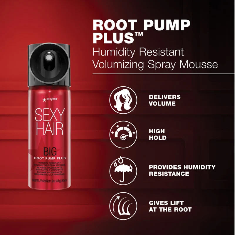 Big Root Pump Plus Humidity Resistant Volumizing Spray Mousse 50ml