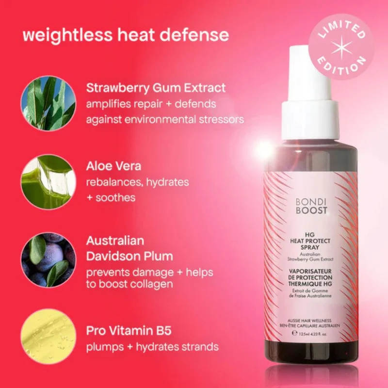 HG Strawberry Gum Heat Protect Spray Limited Edition 125ml
