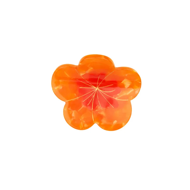 Nasturtium Mini Hair Claw