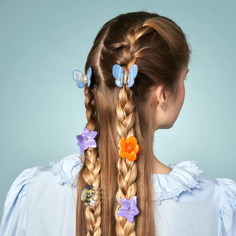 Nasturtium Mini Hair Claw