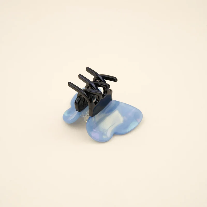 Lavender Butterfly Mini Hair Claw