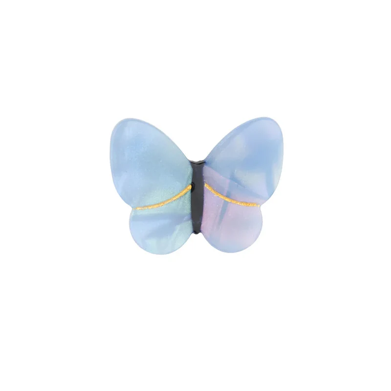 Lavender Butterfly Hair Clip