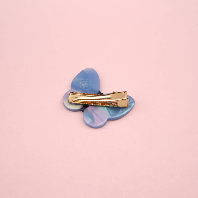 Lavender Butterfly Hair Clip