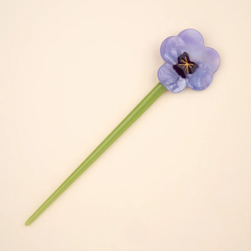 Pansy Hair Stick