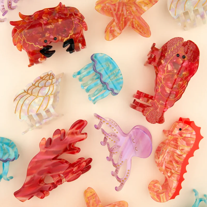 Coral Hair Claw