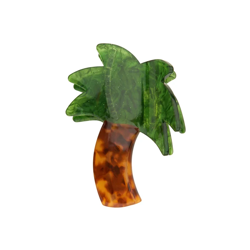 Palm Tree Hair Claw