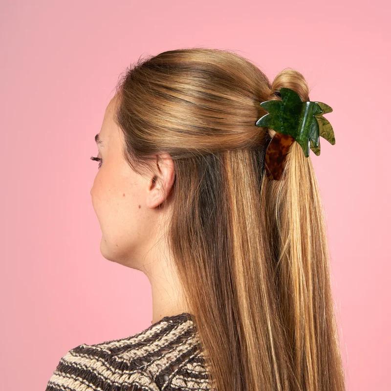 Palm Tree Hair Claw