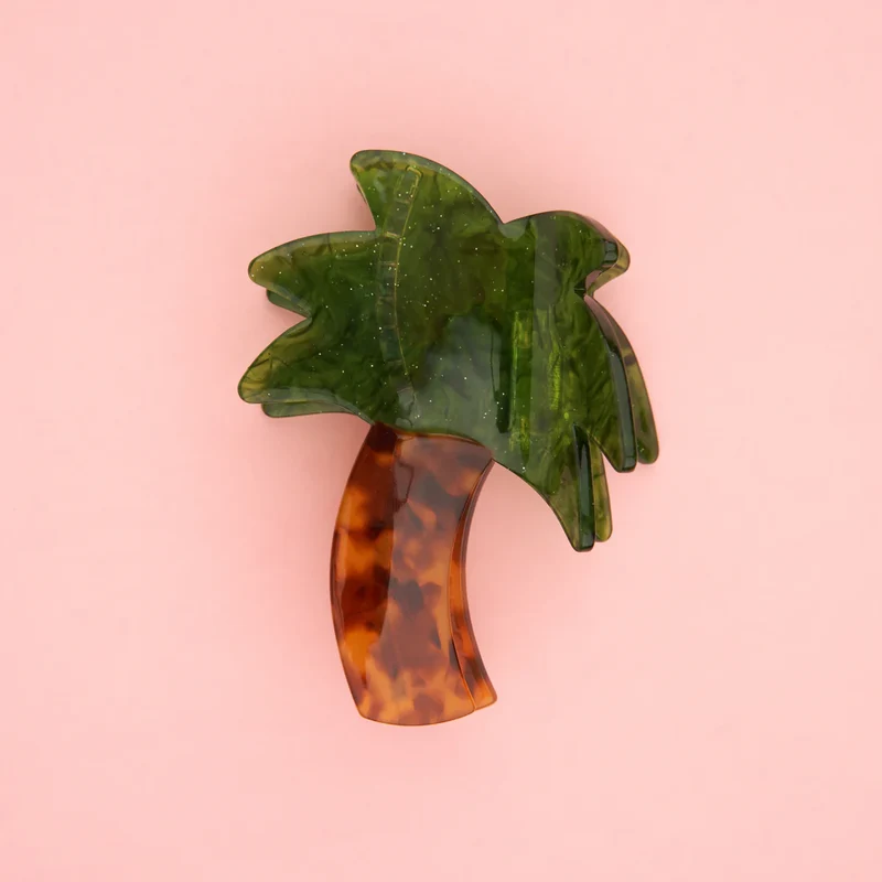 Palm Tree Hair Claw