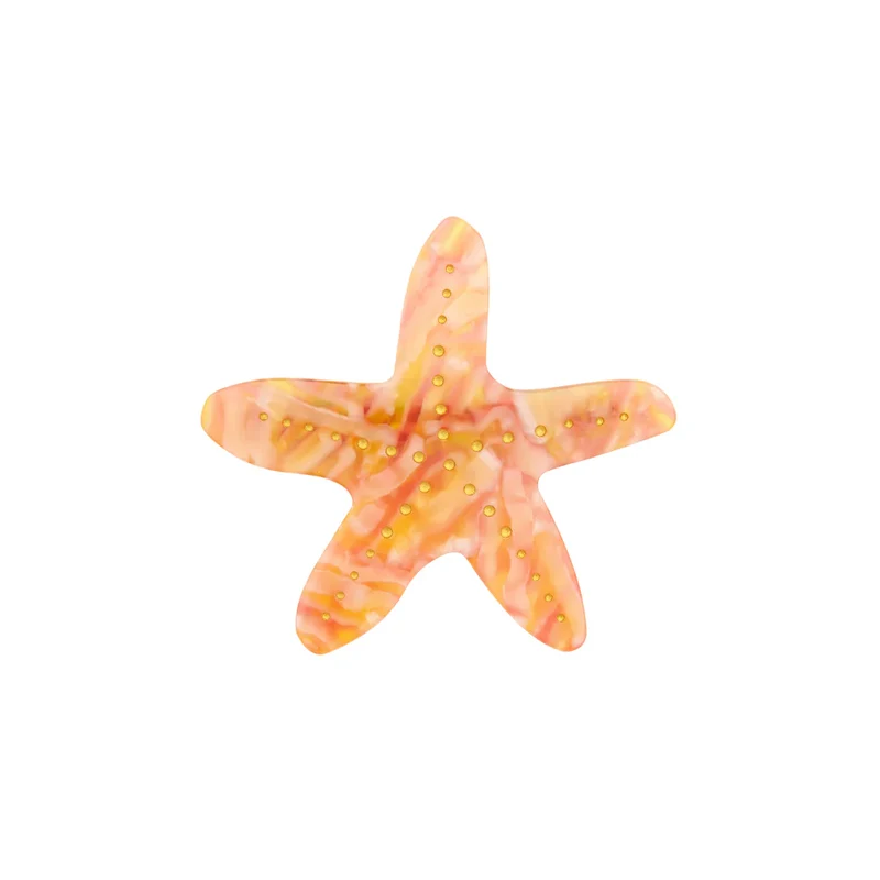 Starfish French Barrette