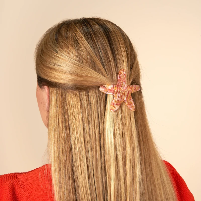 Starfish French Barrette