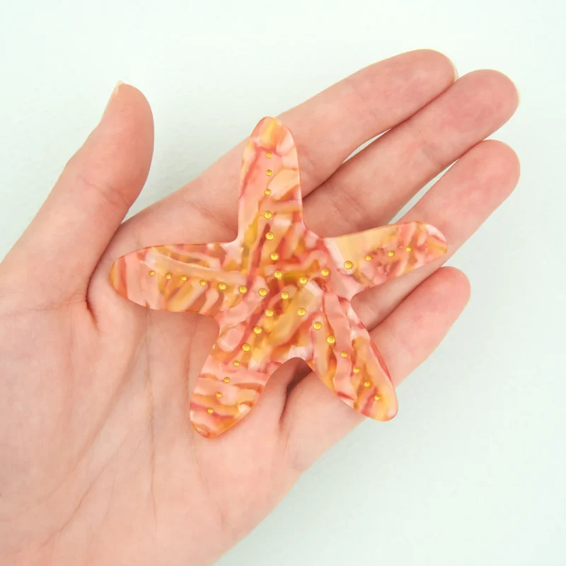 Starfish French Barrette