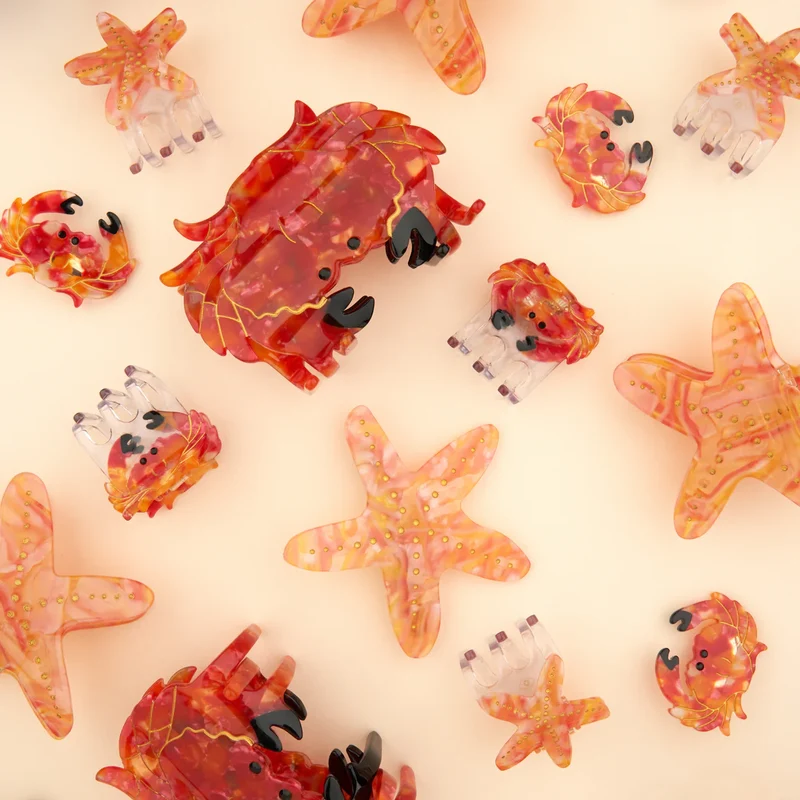 Starfish French Barrette