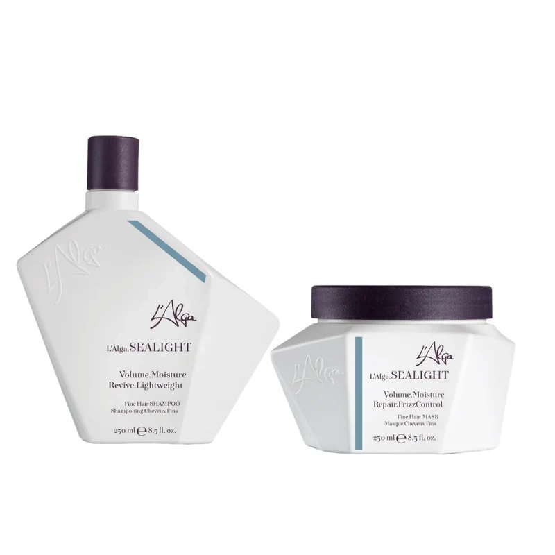 L'Alga SeaLight Shampoo 250ml + L'Alga SeaLight Masker 250ml