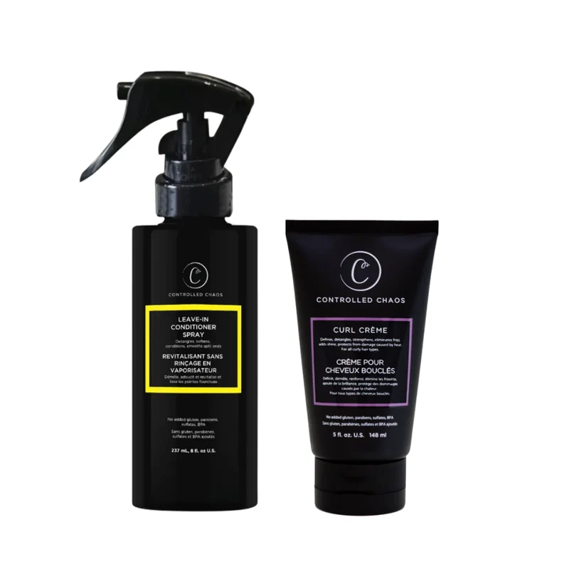 Controlled Chaos Leave-In Conditioner Spray + Controlled Chaos The Original Curl Crème